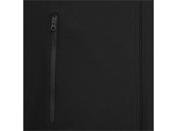 Cello Full Zip Hooded Sweatshirt BLK S Hettejakke i børstet fleece - Unisex 