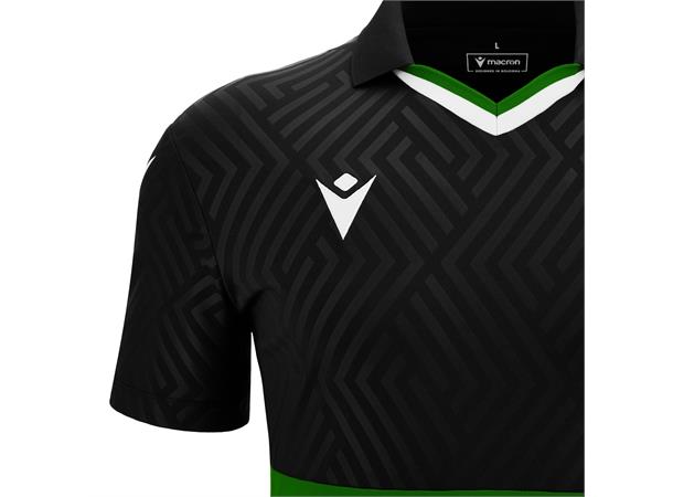 Charon Eco Match Day Shirt BLK/GRN 3XS Teknisk spillerdrakt i ECO-tekstil 