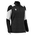 Chantico 1/4 Zip Top Wmn BLK/WHT 3XS Teknisk treningsgenser til dame