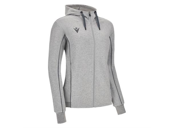 Bass Eco Hooded Jacket W GRY M Hettejakke i Ecotekstil til dame 