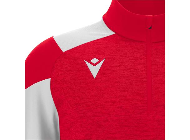 Chantico 1/4 Zip Top Wmn RED/WHT 3XL Teknisk treningsgenser til dame 