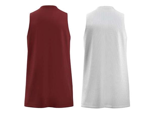 Idaho Reversible Shirt CRD/WHT 3XL Vendbar teknisk basketdrakt - Unisex 