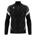 Starfall 1/4 zip BLK/WHT M Treningstopp - Unisex