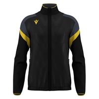 ODIN full zip top BLK/YEL 4XL Jakke med kontrastdetaljer